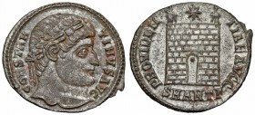 Constantine I. AD 307/310-337. Silvered Æ Follis