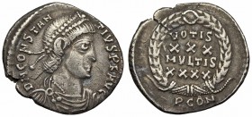 Constantius II. AD 337-361. AR Siliqua