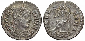 Valens. AD 364-378. AR Siliqua.