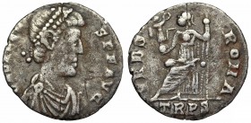 Valens. AD 364-378. AR Siliqua.