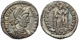 Magnus Maximus. AD 383-388. AR Siliqua