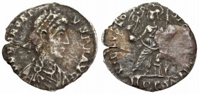 Honorius. AD 393-423. AR Siliqua