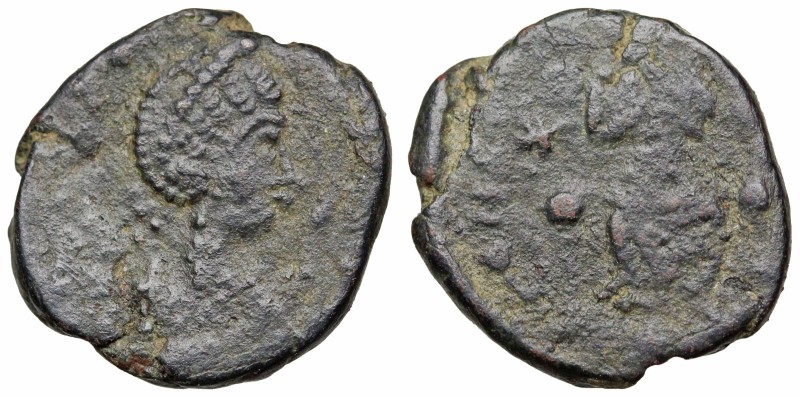 Aelia Eudocia, wife of Theodosius II. Augusta, 421-460 AD. Æ. (15mm, 1.66g). Con...