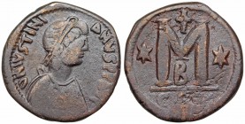 Justinian I. 527-565. Æ Follis
