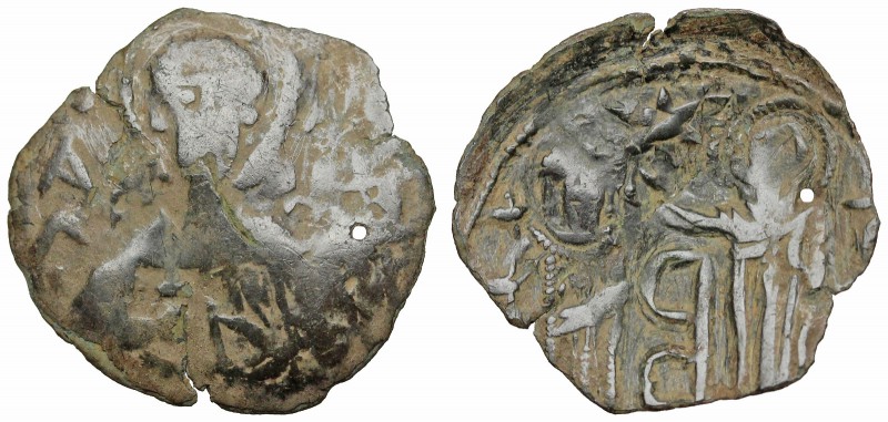 Andronicus II Palaeologus. 1282-1328. Æ Trachy (19mm, 0.77g). Thessalonica mint....