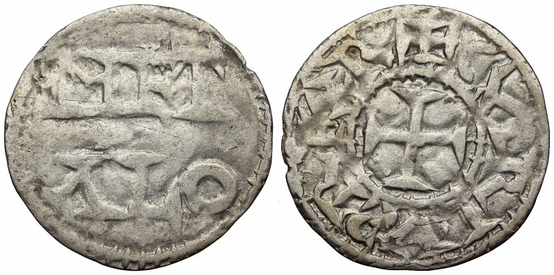 CAROLINGIANS. Charles the Simple. As Charles IV, King of West Francia, 898-922. ...