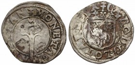 FRANCE, Provincial. Lorraine (duché). Charles III. 1545-1608. Double Denier