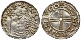 ANGLO-SAXON, Kings of All England. Cnut. 1016-1035. AR Penny.