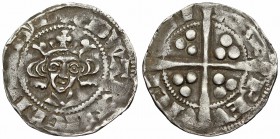 ENGLAND. Edward I, 1272-1307. Silver Penny. Berwick on Tweed mint.