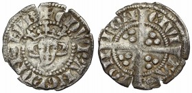 ENGLAND. Edward I, 1272-1307. Silver Halfpenny.