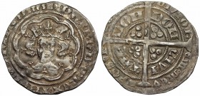 ENGLAND. Edward III. 1327-1377. AR Groat.