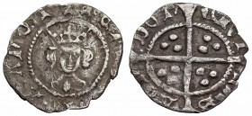 ENGLAND. Henry VI. 1422-1461. AR Halfpenny.