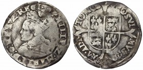 ENGLAND. Philip and Mary. 1558-1603. AR Groat