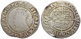 ENGLAND. Elizabeth I. 1558-1603. AR Sixpence.