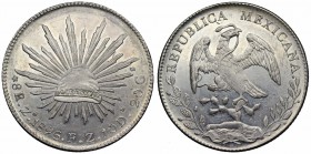 MEXICO, First Republic. AR 8 Reales.
