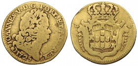PORTUGAL. João V. Gold ½ Escudo, 1725.