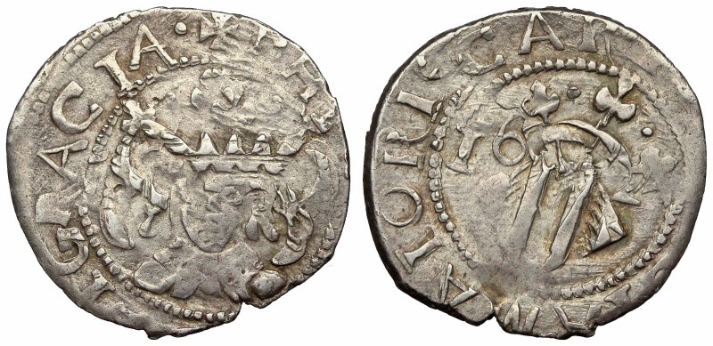 SPAIN. Philip IV. Silver Reale, Valencia mint, 1624. Cayon 5697.