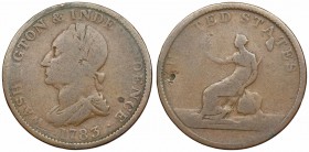 Washington Cent, 1783. Draped bust.