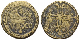 COIN WEIGHTS, France. Henri III to Louis XIV. For 7 Deniers, ¼ Ecu (18.5mm, 9.26 g).