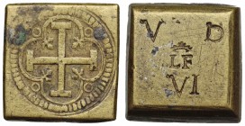 COIN WEIGHTS, Spain. For 2 Escudos (15mm, 6.65 g).