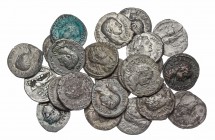 ROMAN IMPERIAL. Lot of 23 Severian silver denari. Group lots sold as is, no returns.