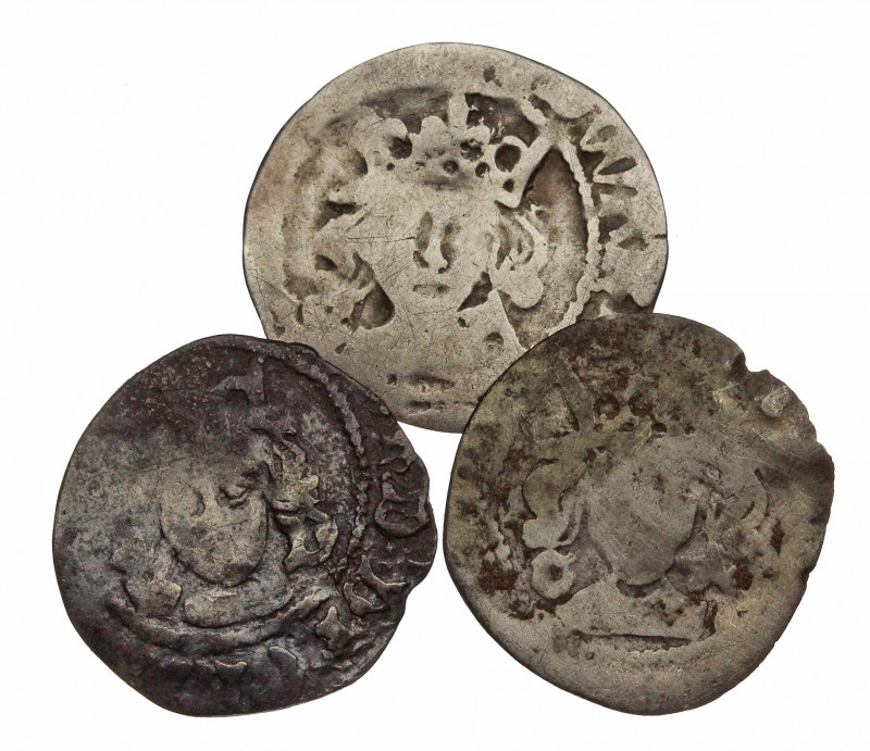 MEDIEVAL. Lot of 3 hammered British penny. Edward IV. Group lots sold as is, no ...