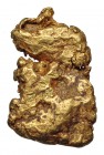 Crystalline gold nugget (Alaska).