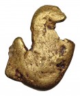Placer gold nugget (Alaska).