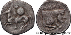 SICILY - GELA
Type : Litra 
Date : c. 430-425 AC. 
Mint name / Town : Géla, Sicile 
Metal : silver 
Diameter : 13  mm
Orientation dies : 9  h.
Weight ...