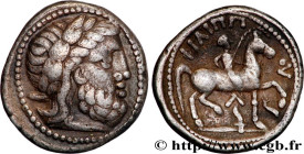 DANUBIAN CELTS - IMITATIONS OF THE TETRADRACHMS OF PHILIP II AND HIS SUCCESSORS
Type : Tétradrachme au cavalier, imitation de Philippe II 
Date : c. 3...
