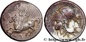 CORINTHIA - CORINTH
Type : Statère 
Date : c. 345-307 AC 
Mint name / Town : Corinthe, Corinthie 
Metal : silver 
Diameter : 22,5  mm
Orientation dies...