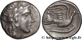 SIKYONA - SIKYON
Type : Obole 
Date : c. 330-300 AC. 
Mint name / Town : Sicyone, Sikyonie 
Metal : silver 
Diameter : 10,5  mm
Orientation dies : 1  ...