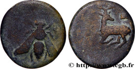 IONIA - EPHESUS
Type : Unité 
Date : c. 350-295 AC. 
Mint name / Town : Éphèse, Ionie 
Metal : copper 
Diameter : 15  mm
Orientation dies : 12  h.
Wei...