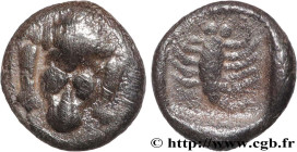 IONIA - MILETUS
Type : Vingt-quatrième de statère ou hemiobole 
Date : c. 510-494 AC. 
Mint name / Town : Milet, Ionie 
Metal : silver 
Diameter : 8,5...