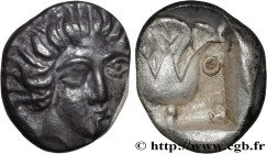 CARIA - CARIAN ISLANDS - RHODES
Type : Hemidrachme 
Date : c. 408-390 AC. 
Mint name / Town : Rhodes, Carie 
Metal : silver 
Diameter : 12  mm
Orienta...