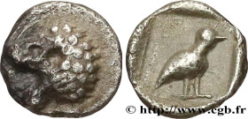 CARIA - MYLASA
Type : Tetartemorion 
Date : c. 420-390 AC. 
Mint name / Town : Mylassa, Carie 
Metal : silver 
Diameter : 6  mm
Orientation dies : 1  ...
