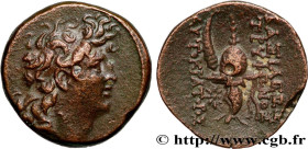 SYRIA - SELEUKID KINGDOM - TRYPHON
Type : Chalque 
Date : c. 140 AC. 
Mint name / Town : Atelier incertain, imitation d’Antioche 
Metal : copper 
Diam...
