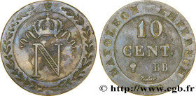 PREMIER EMPIRE / FIRST FRENCH EMPIRE
Type : 10 cent. à l'N couronnée 
Date : 1809 
Mint name / Town : Strasbourg 
Quantity minted : 695180 
Metal : bi...