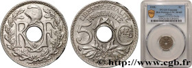 III REPUBLIC
Type : 5 centimes Lindauer, maillechort, avec étoile 
Date : .1938. 
Date : 1938 
Quantity minted : --- 
Metal : nickel silver 
Diameter ...