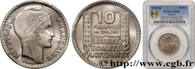 PROVISIONAL GOVERNEMENT OF THE FRENCH REPUBLIC
Type : 10 francs Turin, grosse tête 
Date : 1947 
Mint name / Town : Beaumont-Le-Roger 
Quantity minted...