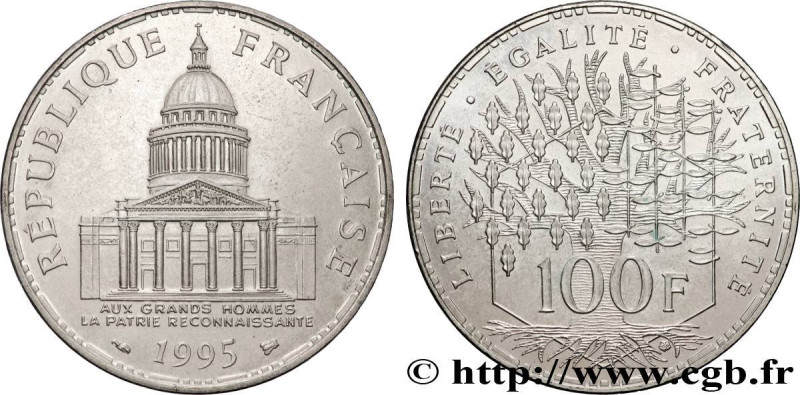 V REPUBLIC
Type : 100 francs Panthéon 
Date : 1995 
Quantity minted : 4011 
Meta...