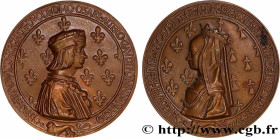 LOUIS XII, FATHER OF THE PEOPLE
Type : Médaille, Mariage de Louis XII et Anne de Bretagne, refrappe moderne 
Date : 1499/1968 
Mint name / Town : 69 -...