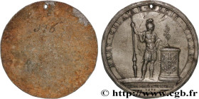 LOUIS XIV "THE SUN KING"
Type : Médaille, Combat de Saint Denys près de Mons, tirage uniface du revers 
Date : 1678 
Metal : tin 
Diameter : 68,5  mm
...