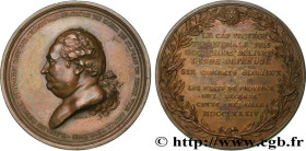 LOUIS XVI
Type : Médaille, Victoires de Pierre André, Bailli de Suffren, dans l'Océan indien 
Date : 1784 
Mint name / Town : France, Inde 
Metal : br...