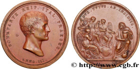 CONSULATE
Type : Médaille, Attentat à la vie de Bonaparte 
Date : 1800 
Metal : copper 
Diameter : 59,5  mm
Engraver : MANFREDINI Luigi (1771-1840) 
W...