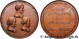 CONSULATE
Type : Médaille, Paix d'Amiens 
Date : 1802 
Mint name / Town : 75 - Paris 
Metal : bronze 
Diameter : 67,5  mm
Engraver : JEUFFROY Romain-V...