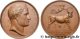 PREMIER EMPIRE / FIRST FRENCH EMPIRE
Type : Médaille, Conquête de Naples 
Date : 1806 
Metal : copper 
Diameter : 40,5  mm
Engraver : DENON Dominique ...