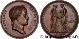 PREMIER EMPIRE / FIRST FRENCH EMPIRE
Type : Médaille, Mariage de Jérôme Napoléon et Catherine de Würtemberg, refrappe 
Date : (1807) 
Metal : copper 
...