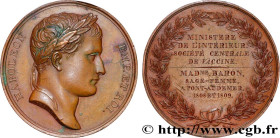 PREMIER EMPIRE / FIRST FRENCH EMPIRE
Type : Médaille, Société nationale de Vaccine  
Date : 1809 
Mint name / Town : 27 - Pont-Audemer 
Metal : bronze...