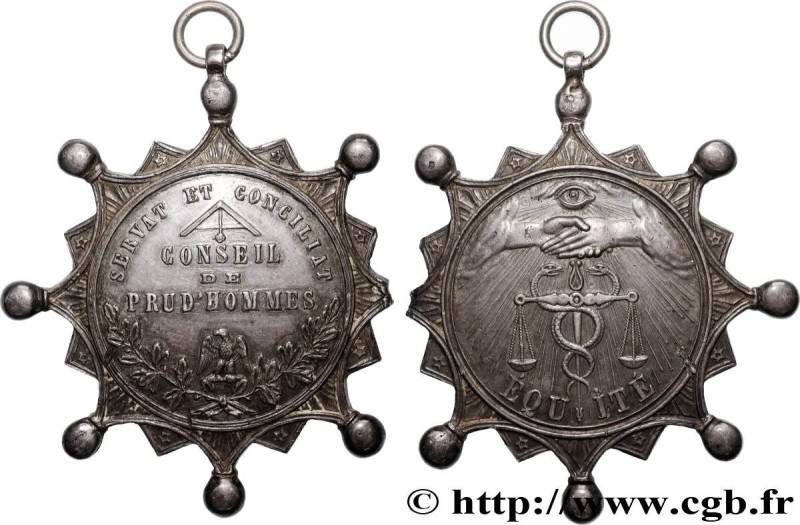 PREMIER EMPIRE / FIRST FRENCH EMPIRE
Type : Médaille, Conseil des Prud’Hommes 
D...